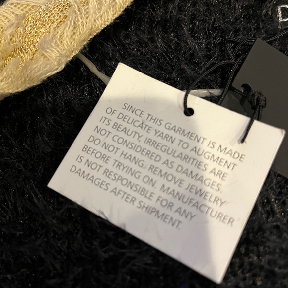 NWT Dolce Cabo sparkling lady sweater/ Jacket - Picture 9 of 9